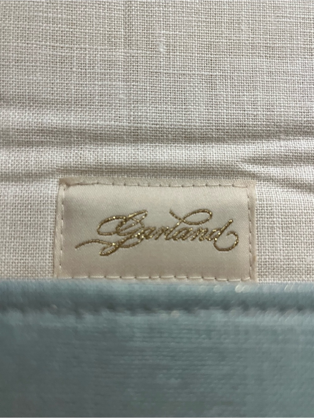New Garland Tiffany Clutch Double Panther Clasp Clutch Baby Blue - Picture 6 of 6